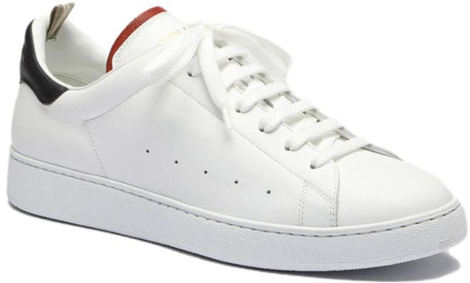 Officine Creative 皮革 減震防滑 低幫 板鞋 男款 白藍紅 Order Officine Creative 皮革 減震防滑 低幫 板鞋 男款 白藍紅