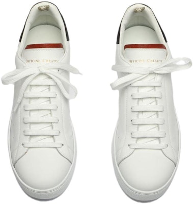 Officine Creative 皮革 減震防滑 低幫 板鞋 男款 白藍紅 Lookbook Officine Creative 皮革 減震防滑 低幫 板鞋 男款 白藍紅
