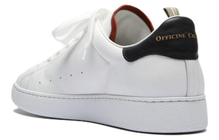 Shop Officine Creative 皮革 減震防滑 低幫 板鞋 男款 白藍紅