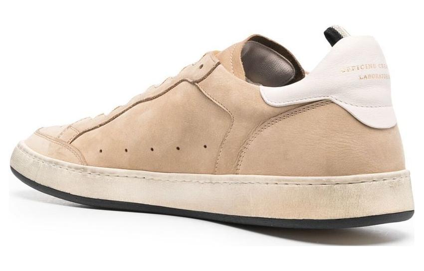 Shop Zapatillas de Ante Officine Creative Low Top 'Marrón Claro' OCUKAEE010SOFN1R574