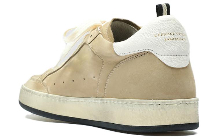 Lookbook Officine Creative Magic 002 皮革 防滑耐磨透氣 低幫 板鞋 男款 米色