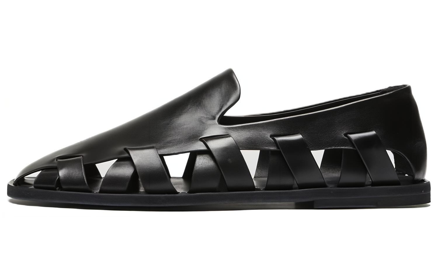 Buy Officine Creative Miles 'Mocasín Negro Casual con Punta Redonda'. OCUMILE003NAPPH1000