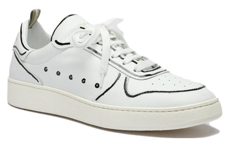 Order Officine Creative Mower 008 皮革防滑耐磨輕便低幫板鞋 男款 白色