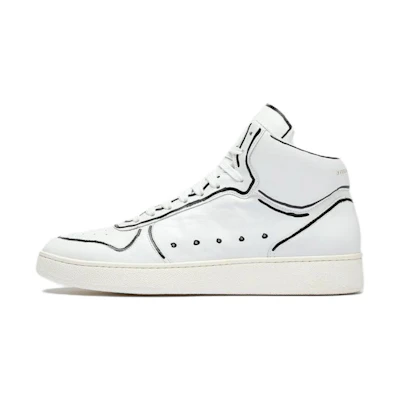 Officine Creative Mower 'White Leather Mid-Top'
