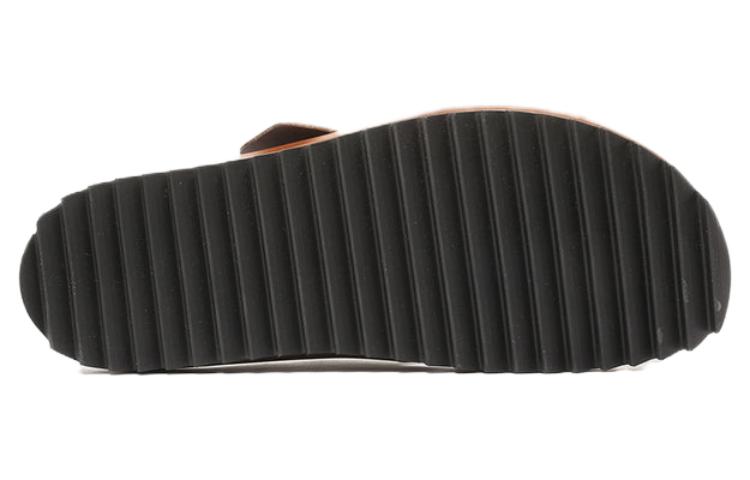 Officine Creative Slip-On Round Toe Slides 'Dark Brown' 圖 5