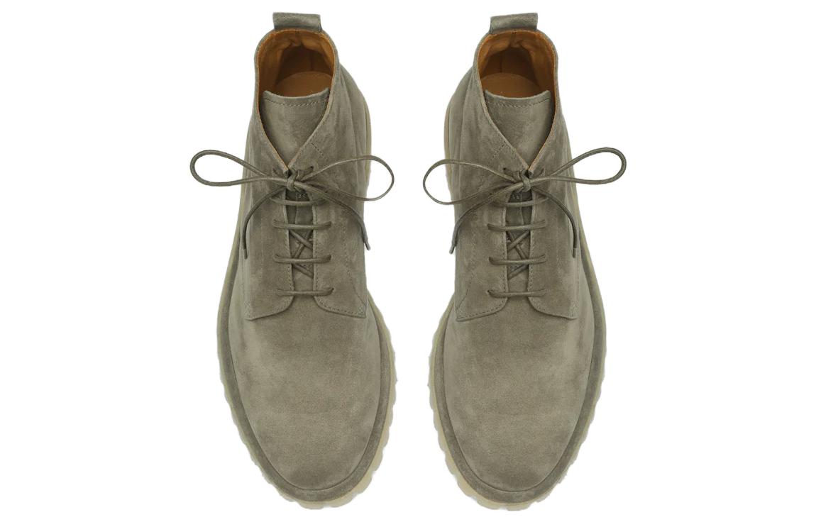 Lookbook オフィチーネ・クリエイティブ 絶品グレーレザーブーツ OCUSPEC002LIGC1QUAR