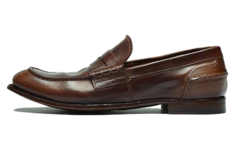 Buy Officine Creative Stereo 圓頭套腳 樂福鞋 男款 棕色