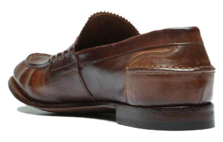 Lookbook Officine Creative Stereo 圓頭套腳 樂福鞋 男款 棕色