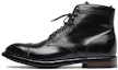 Buy Officine Creative Temple 'But Hitam Kulit Bulat Kasut Bertali Tinggi' OCUTEML004AERCA1000