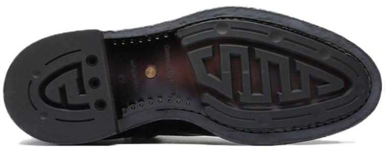 Botas Negras de Cuero Officine Creative Temple con Punta Redonda y Cordones OCUTEML004AERCA1000 Shop Botas Negras de Cuero Officine Creative Temple con Punta Redonda y Cordones OCUTEML004AERCA1000