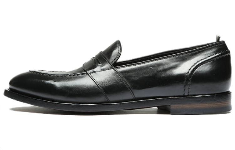 Officine Creative Temple 'Black Loafer' OCUTEML016AERCA1000