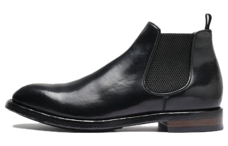 Officine Creative Temple Chelsea Boot 'Black Leather' OCUTEML008AERCA1000