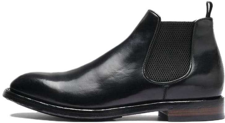 Officine Creative Temple 切尔西靴子 '黑色皮革' OCUTEML008AERCA1000 Buy Officine Creative Temple 切尔西靴子 '黑色皮革' OCUTEML008AERCA1000