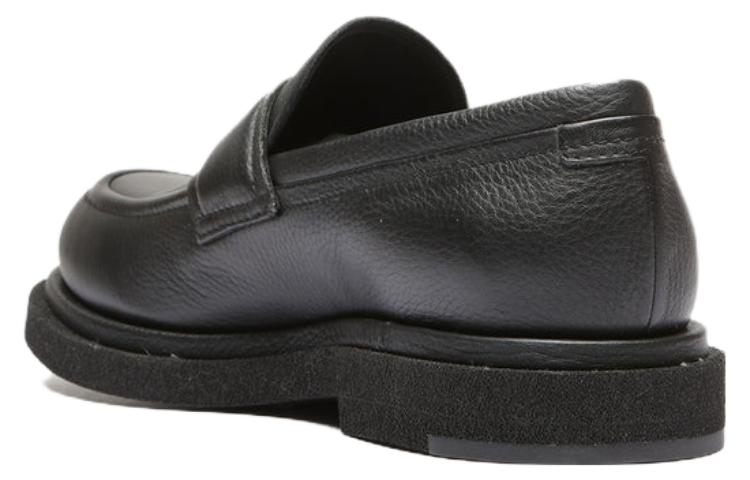 Lookbook オフィチーネ・クリエイティブ スリッポンローファー (黒) OCUTONA012LINDS1000