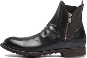 Officine Creative Zippered Leather Boots 'Black Comfort' OCUARBU028NOVAKE663 Officine Creative Zippered Leather Boots 'Black Comfort' OCUARBU028NOVAKE663