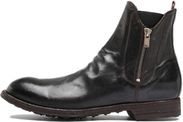 Officine Creative Zippered Leather Boots 'Black Comfort' OCUARBU028NOVAKE663 Buy Officine Creative Zippered Leather Boots 'Black Comfort' OCUARBU028NOVAKE663