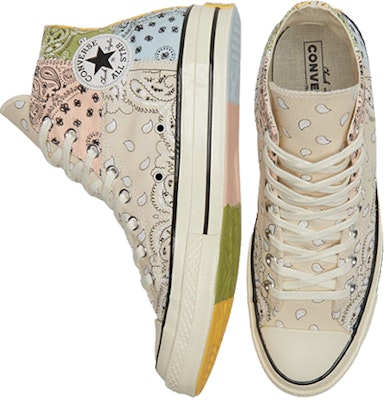 Offspring x Converse Chuck 70 High 'Paisley - Gading Semula Jadi' 169881C Shop Offspring x Converse Chuck 70 High 'Paisley - Gading Semula Jadi' 169881C