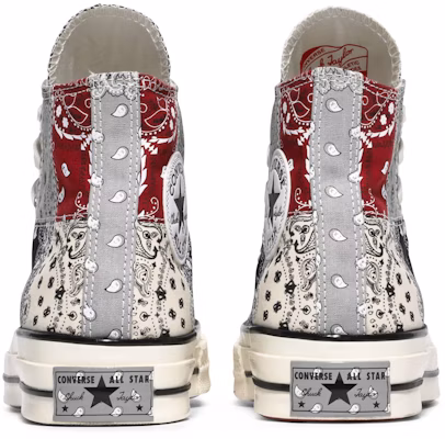 Offspring x Converse Chuck 70 High 'Paisley Patchwork' Lelaki & Wanita 169880C Details for Offspring x Converse Chuck 70 High 'Paisley Patchwork' Lelaki & Wanita 169880C