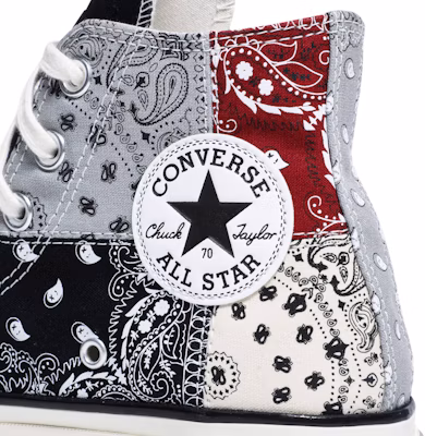 Offspring x Converse Chuck 70 High 'Paisley Patchwork' Lelaki & Wanita 169880C 2