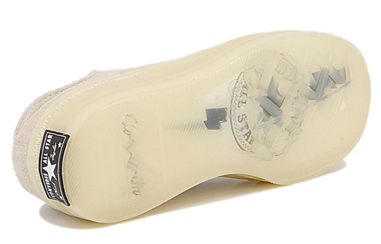Details for Offspring x Converse Chuck 70 Low 'Komuniti - Natural Ivory'. 169905C