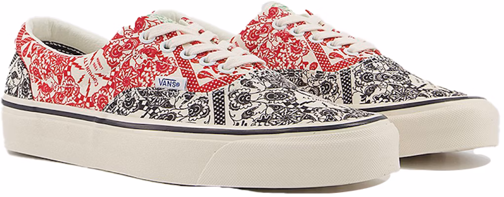 Vans Offspring x Era 95 DX 'Black Red' VN0A2RR16SC Order Vans Offspring x Era 95 DX 'Black Red' VN0A2RR16SC