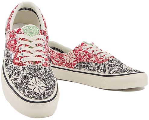 Offspring x Vans Era 95 DX 低筒 帆布鞋 男女通用 黑紅 Shop Offspring x Vans Era 95 DX 低筒 帆布鞋 男女通用 黑紅