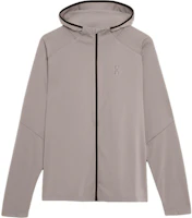 On Climate Zip Hoodie Running Jacket - Charcoal Gray, Sweat-Wicking & Warm 1ME10251933 On Climate Zip Hoodie Running Jacket - Charcoal Gray, Sweat-Wicking & Warm 1ME10251933