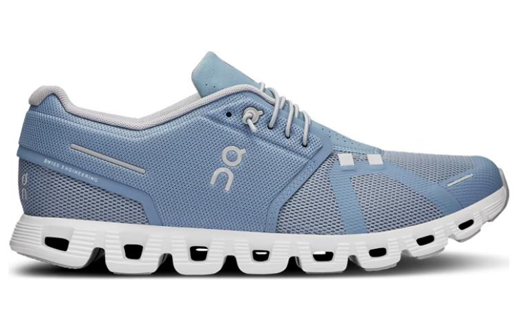 Order On昂跑 Cloud 5 舒適百搭 減震 低幫 跑步鞋 男款 天藍色
