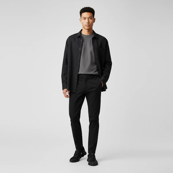 On Cloud 6 ''Triple Black'' Kasut Lelaki Hitam Penuh 3MF10071043 Lookbook On Cloud 6 ''Triple Black'' Kasut Lelaki Hitam Penuh 3MF10071043