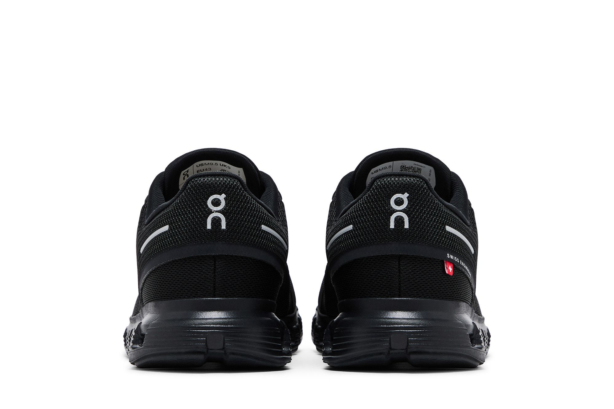 Cheap On Cloud 6 ''Triple Black'' Kasut Lelaki Hitam Penuh 3MF10071043