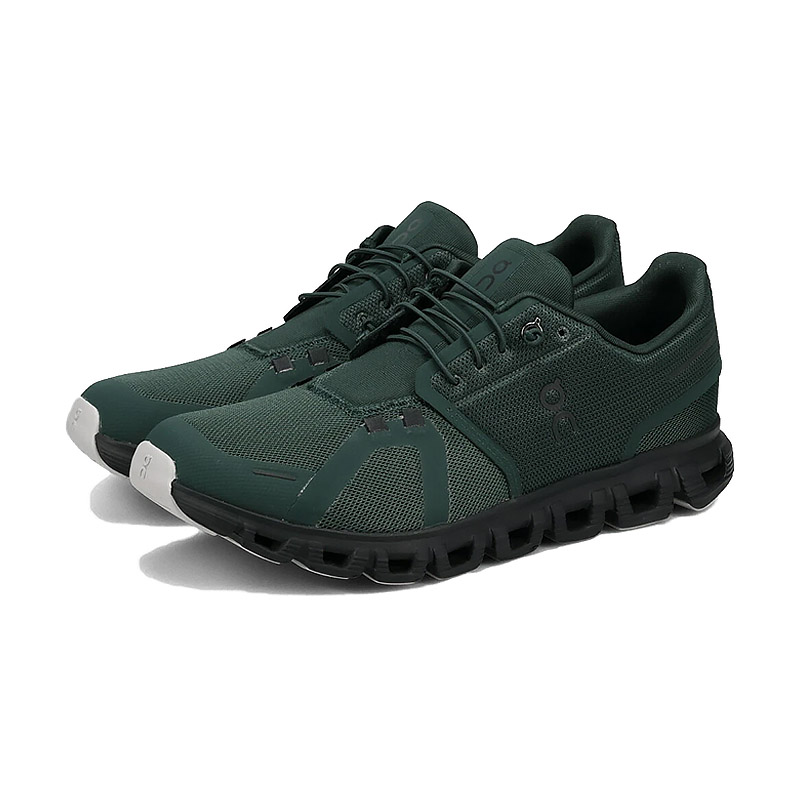 Order 온 클라우드 6 러닝 슈즈 그린 플레인 누들스 ON3MF10070968