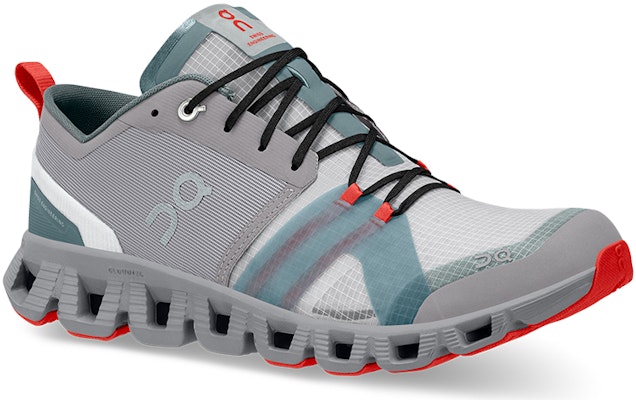 On Running Cloud X Shift 'Grey Alloy Red' 38.99127 Lookbook On Running Cloud X Shift 'Grey Alloy Red' 38.99127