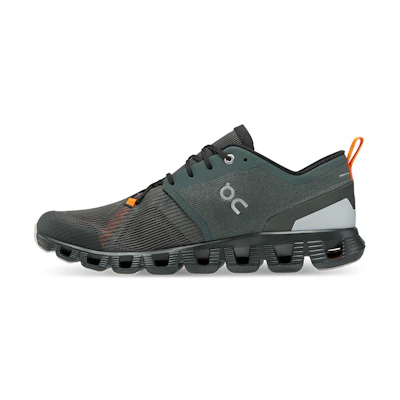 On Running Cloud X 3 Shift 'Dark Green Orange'
