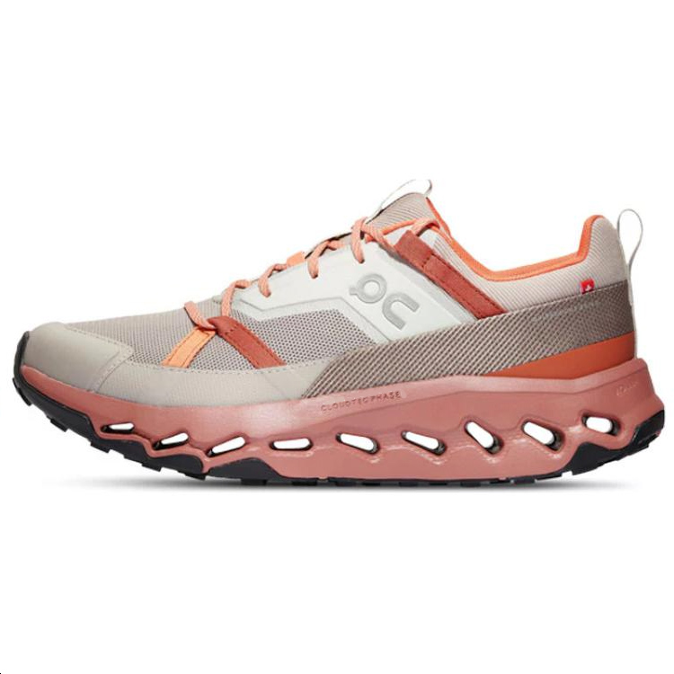 On Cloudhorizon Low-Top Outdoor Shoes Grey/Red - Comfortable & Breathable 3ME10032304