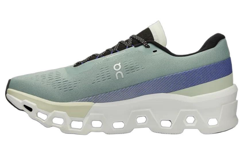 On Cloudmonster 2 Running Shoes Green Breathable Cushioned Lightweight 3ME10122078