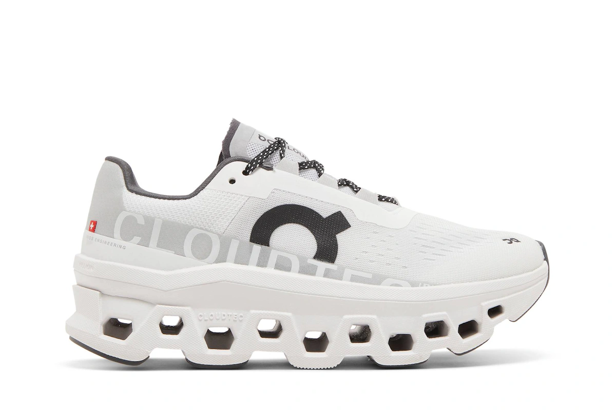 (Women) On Cloudmonster 'White Black'