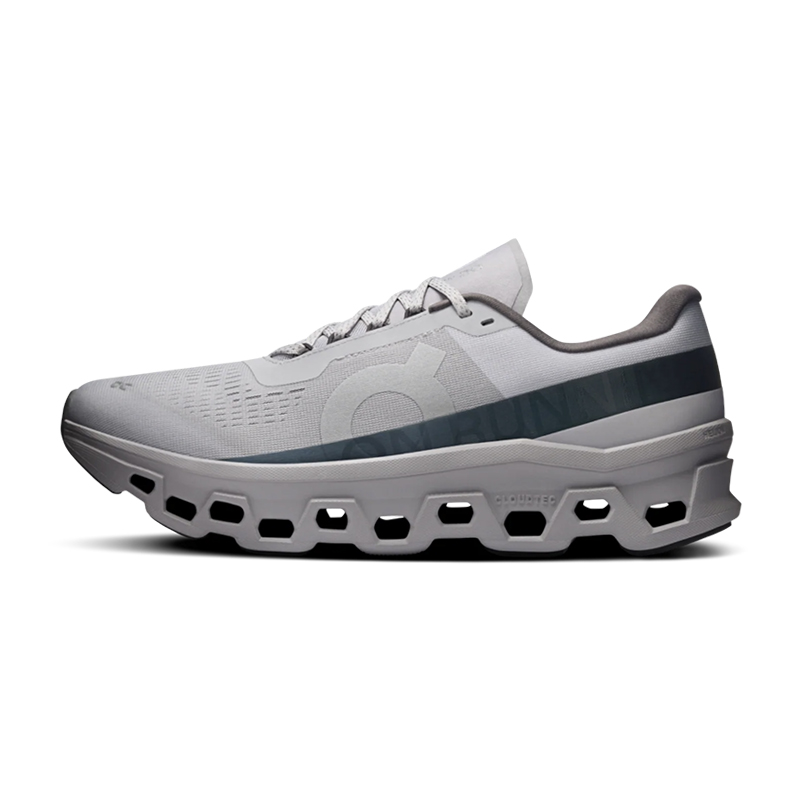 ON Cloudmonster Running Shoes Plain Gray Pattern ON3MF30741536