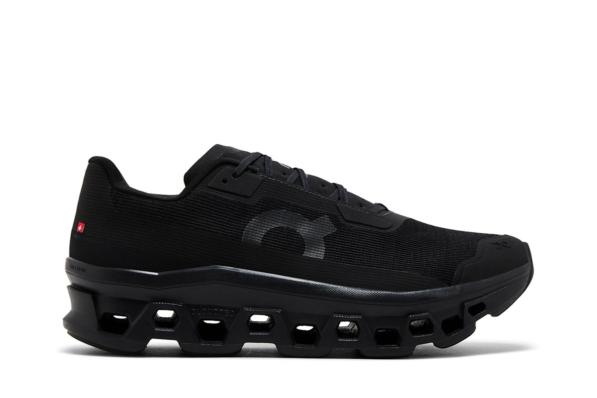 On Cloudmonster Void 'Triple Black'