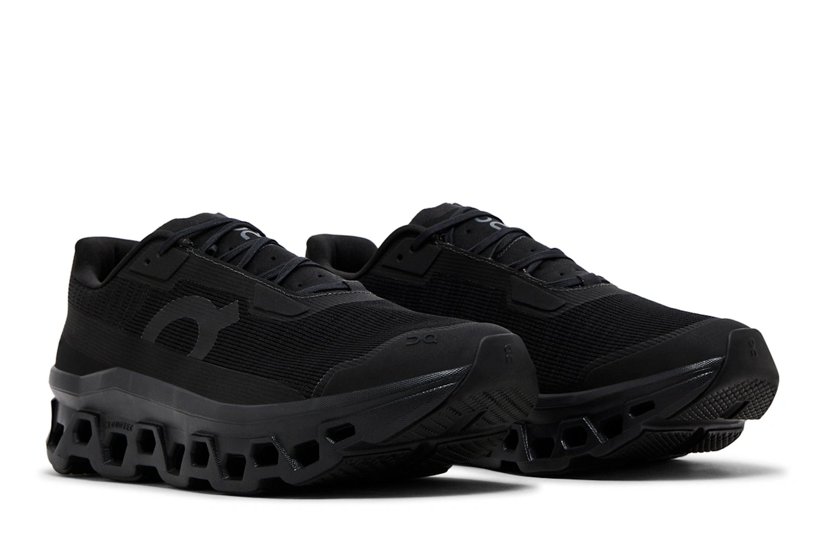 On Cloudmonster Void 'Triple Black'