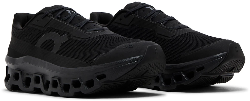 On Cloudmonster Void ''Triple Black'' Scarpe Uomo Nere 3MF10671043 1