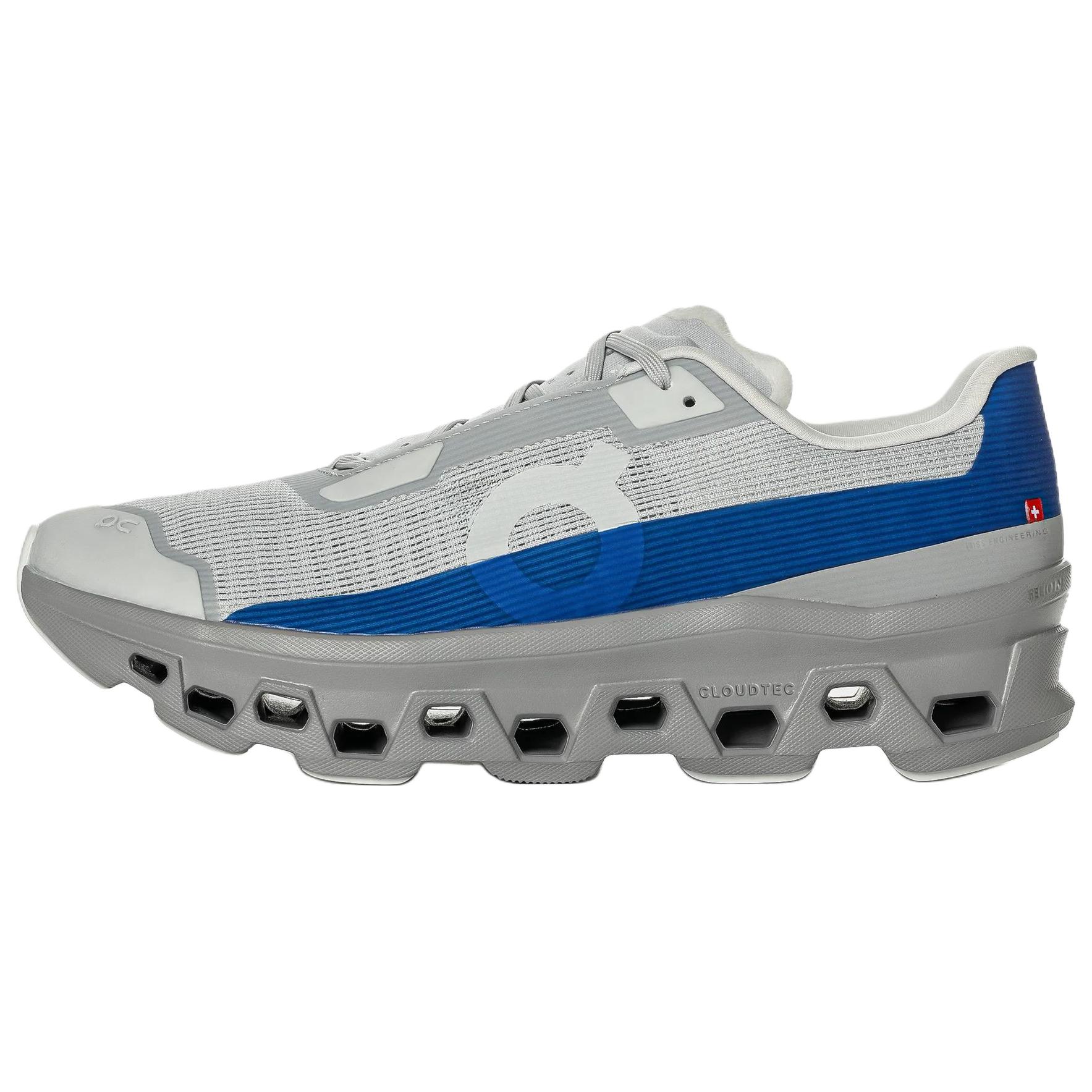 On Cloudmonster Void BILLY'S Running Shoes Gray Blue - Cushioned & Breathable 3MG10911536
