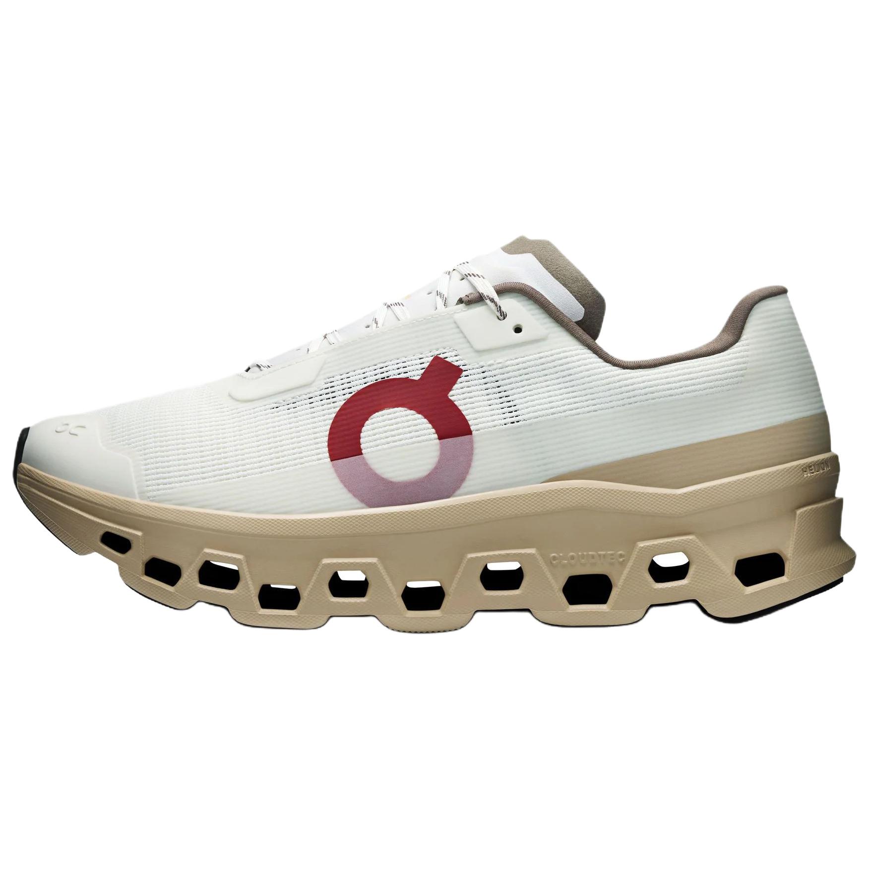 On Cloudmonster Void CNY Year of the Horse Running Shoes White/Brown 3MG10571217
