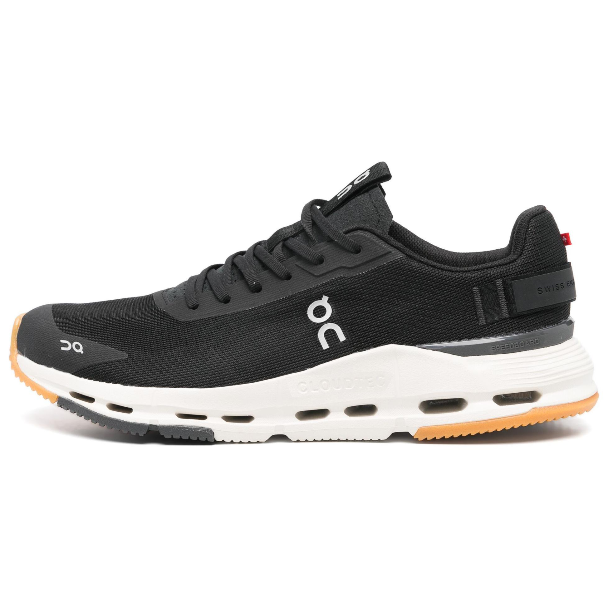 On Cloudnova Form 2 Low-Top Casual Shoes - Breathable, Supportive, Black. 3ME30151430