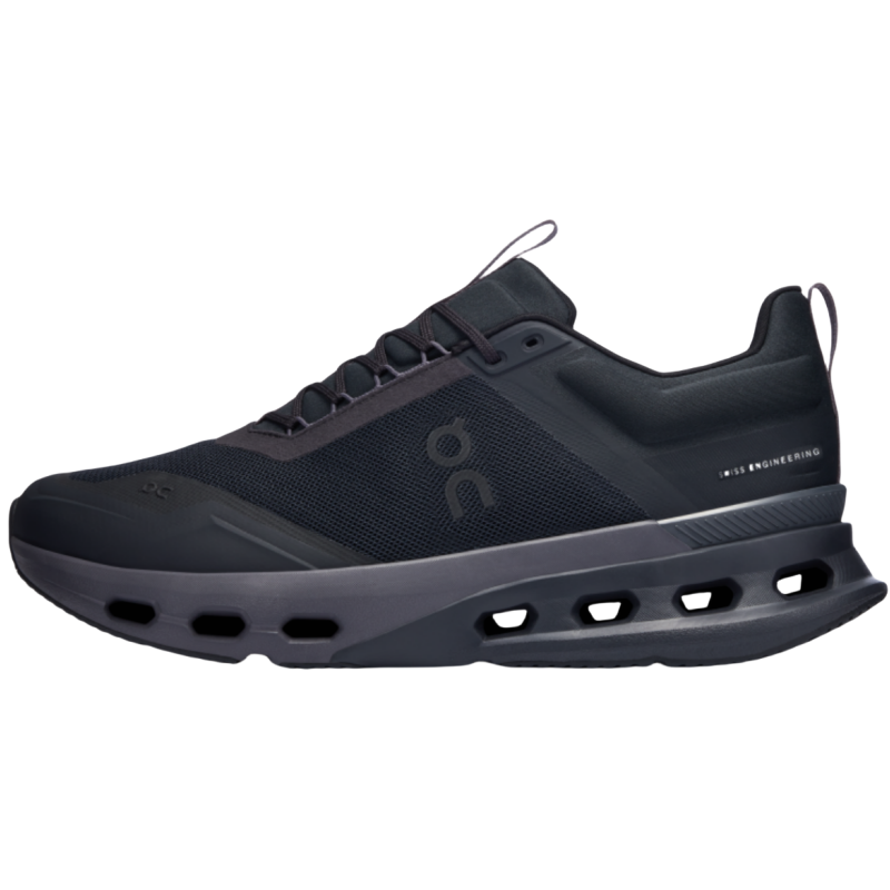On Cloudnova X Black Low-Top Running Shoes - Flexible & Comfortable Balance 3ME30410106