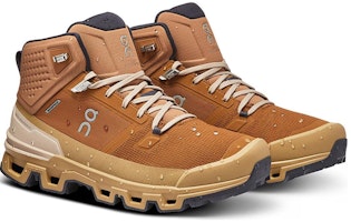 On昂跑 Cloudrock 2 防水耐磨 舒適 短中筒 戶外靴 男款 棕色 Lookbook On昂跑 Cloudrock 2 防水耐磨 舒適 短中筒 戶外靴 男款 棕色