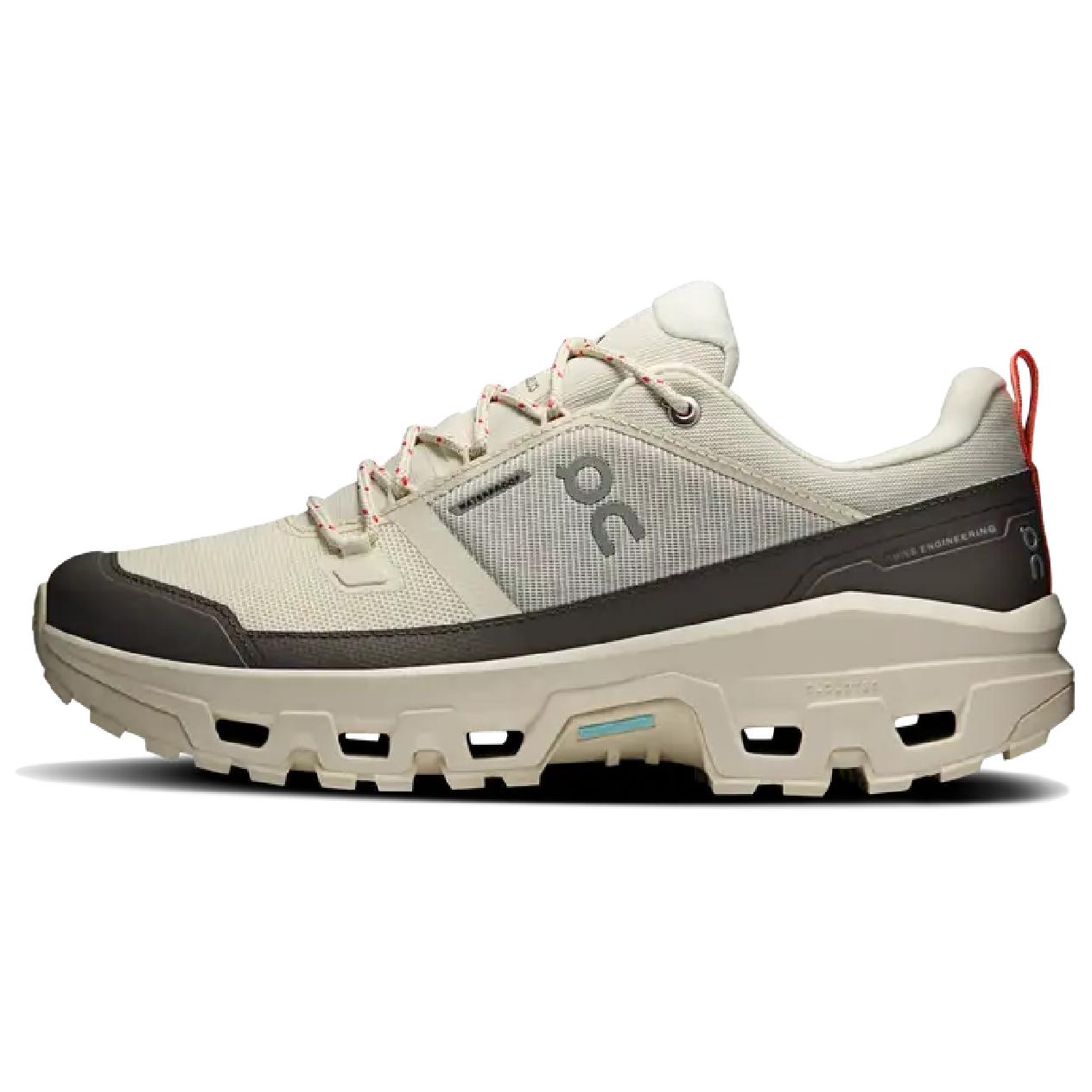 On Cloudrock Low-Hiker Off-White Trail Shoes - Comfortable & Versatile. 3MF10253334