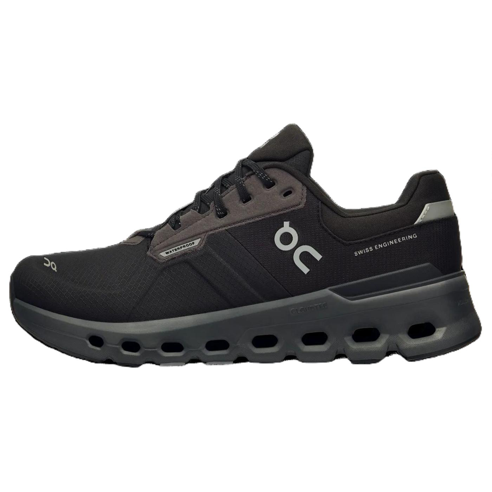 On Cloudrunner 2 Waterproof Running Shoes Black Mesh Low Top 3ME10152130