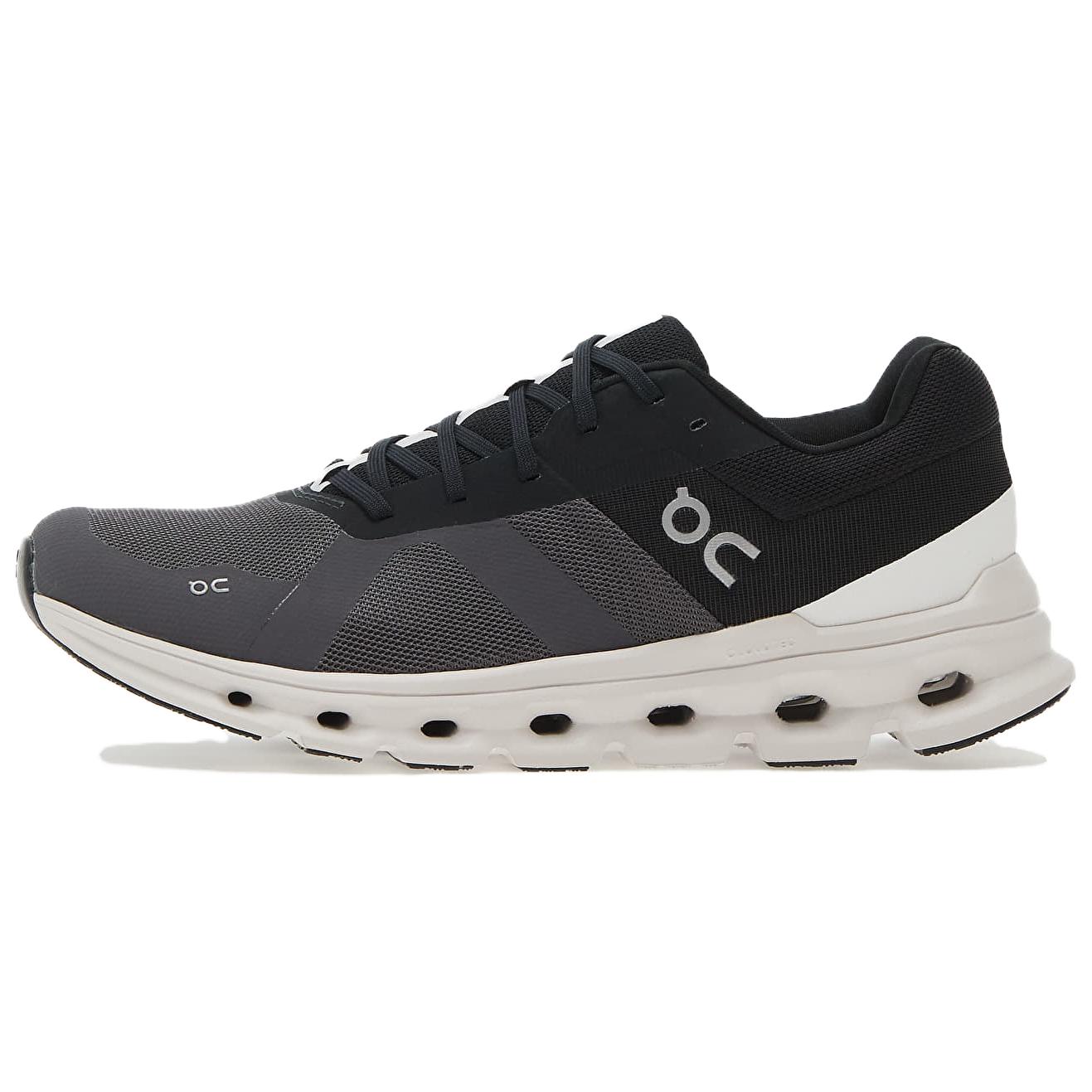 On Cloudrunner Lightweight Breathable Running Shoes Black/Grey. 46.99017