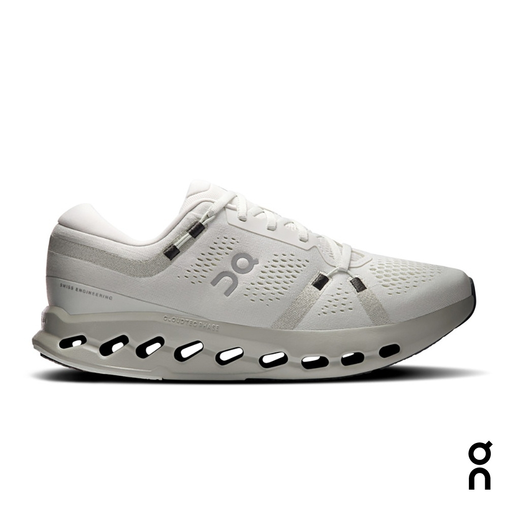 On Cloudsurfer 2 Running Shoes Ivory White/Glacier Gray ON3MF10124749