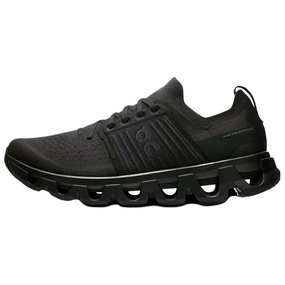 On Cloudswift 4 Black Lightweight Running Shoes for Urban Commute. 3MF10130106